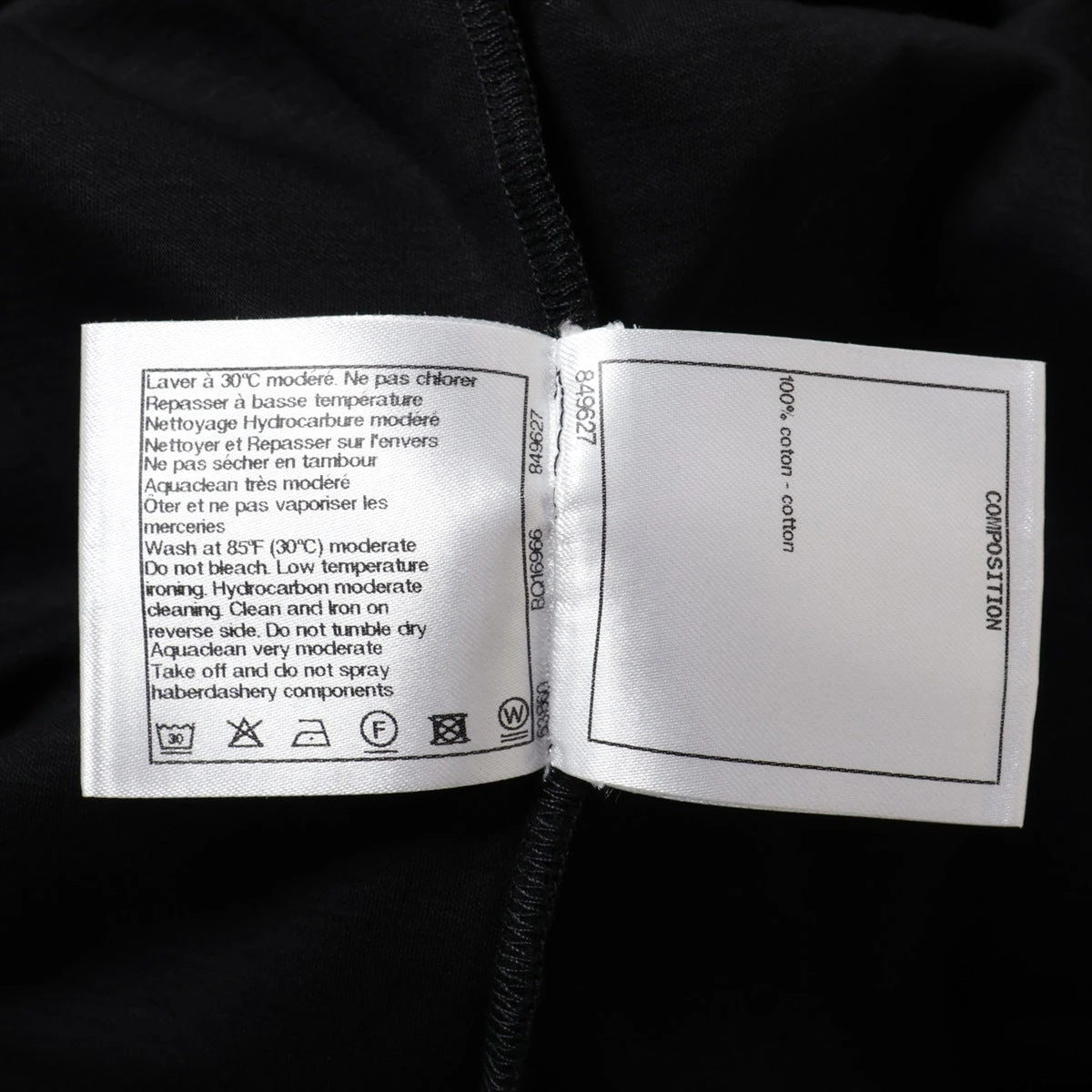 シャネル ココマーク コットン Tシャツ XS レディース ブラック