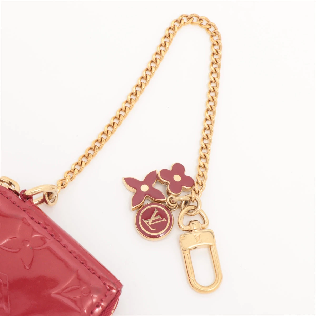 VUITTON ヴェルニ ポルトモネクール M93562 ハート型コインケース ヴィトン ヴェルニ ポルトモネクール M93562 ポムダムール