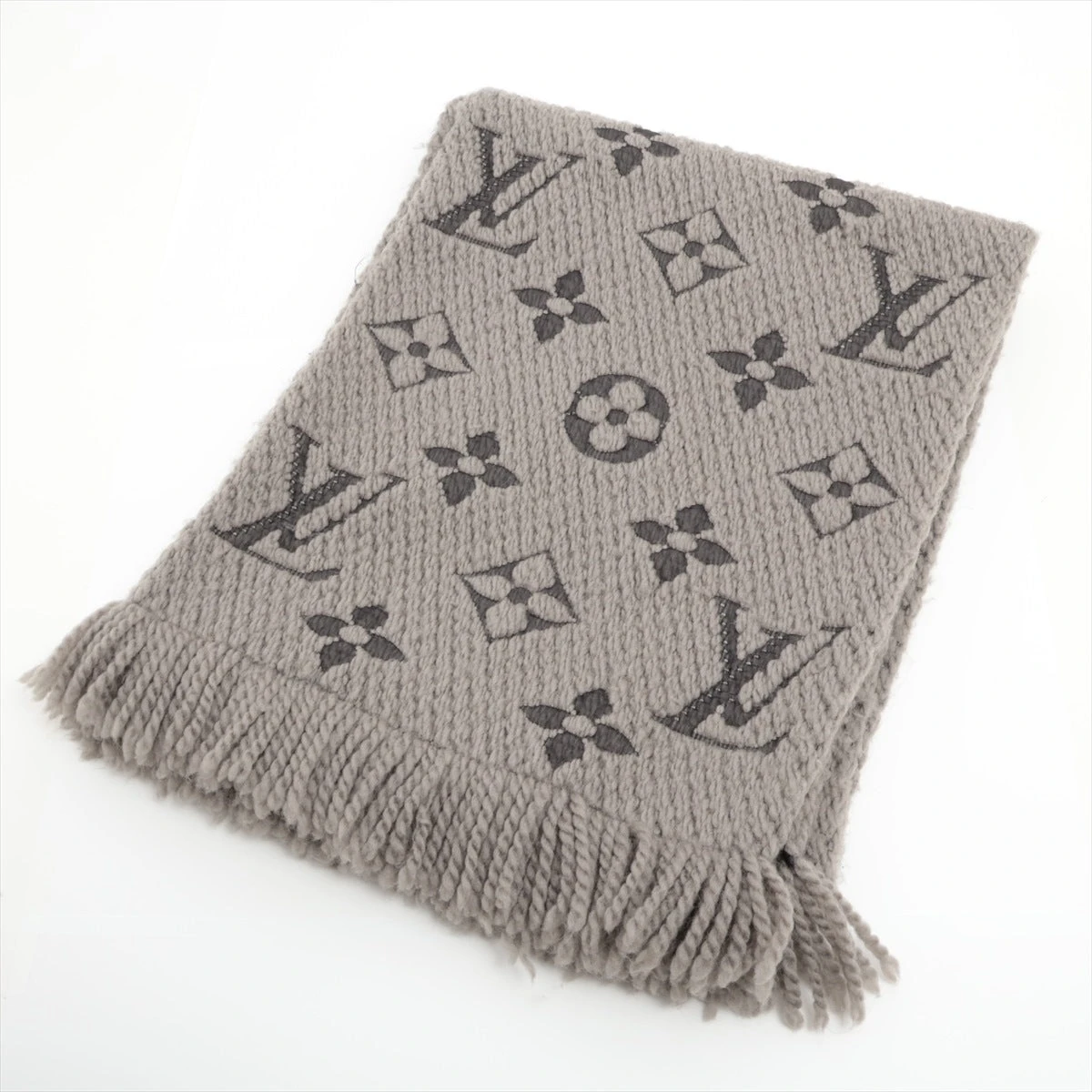 ヴィトン M72242 エシャルプ ロゴマニア GM0195 マフラー ウール