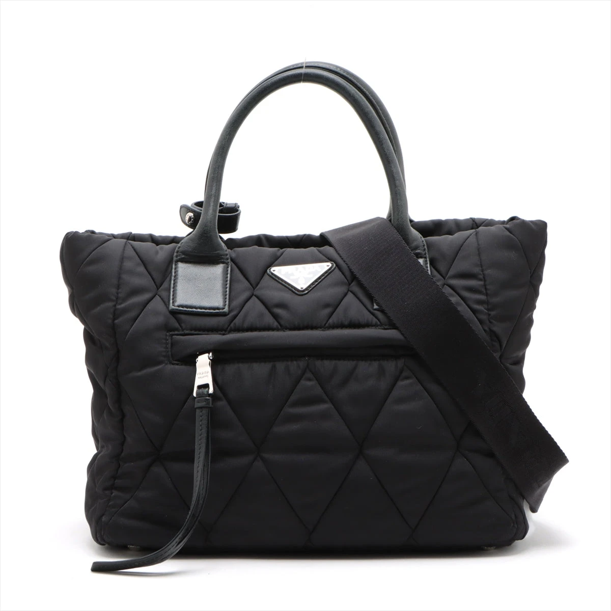 プラダ テスートボンバー 2WAYトートバッグ ブラック 1BG168 A3288743  