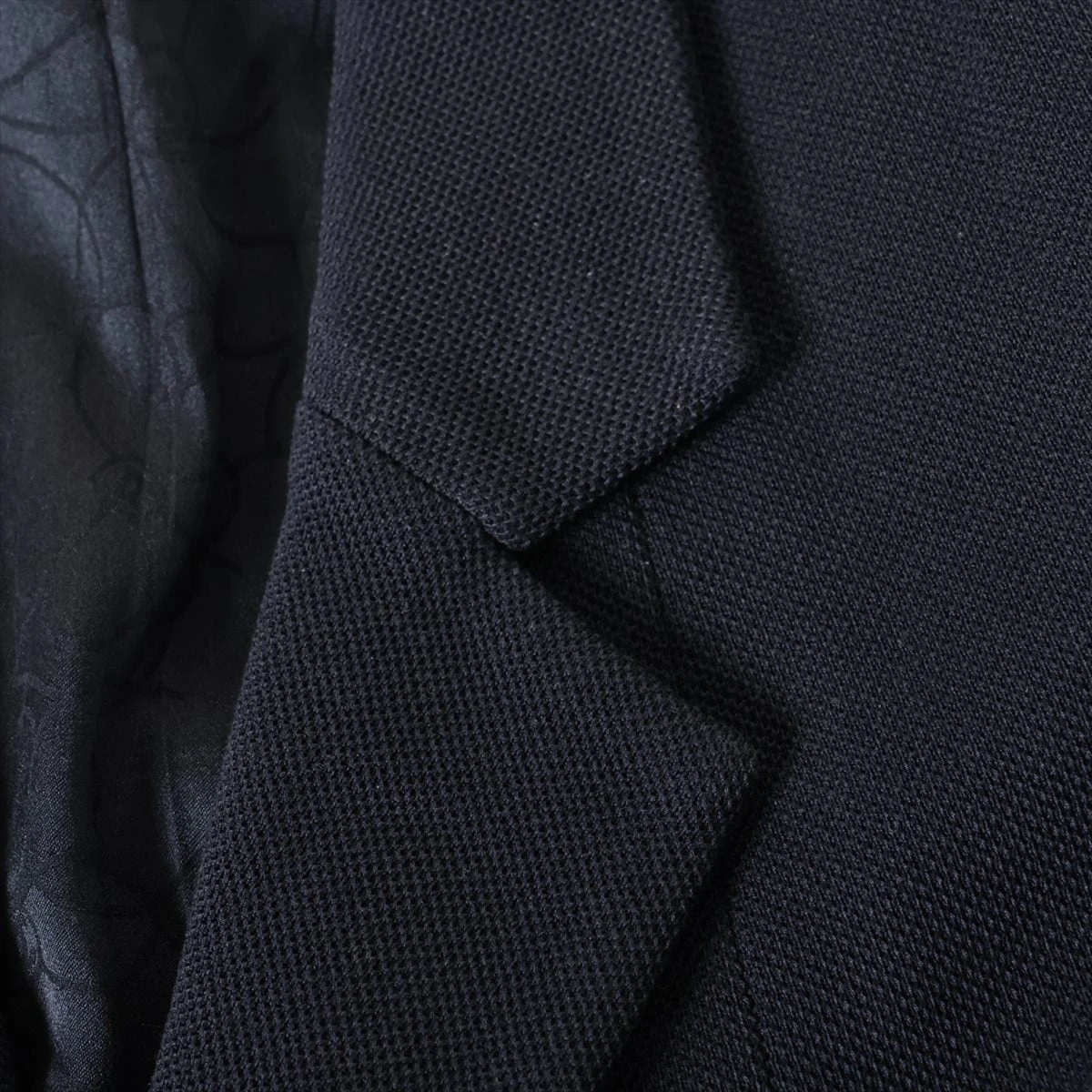 ◇【シャネル】ブラックカラーCOCOボタン4個コットンジャケット01P