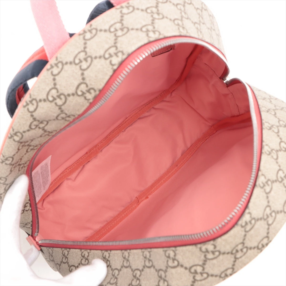 グッチ×ヒグチユウコ GGスプリーム PVC×レザー バックパック