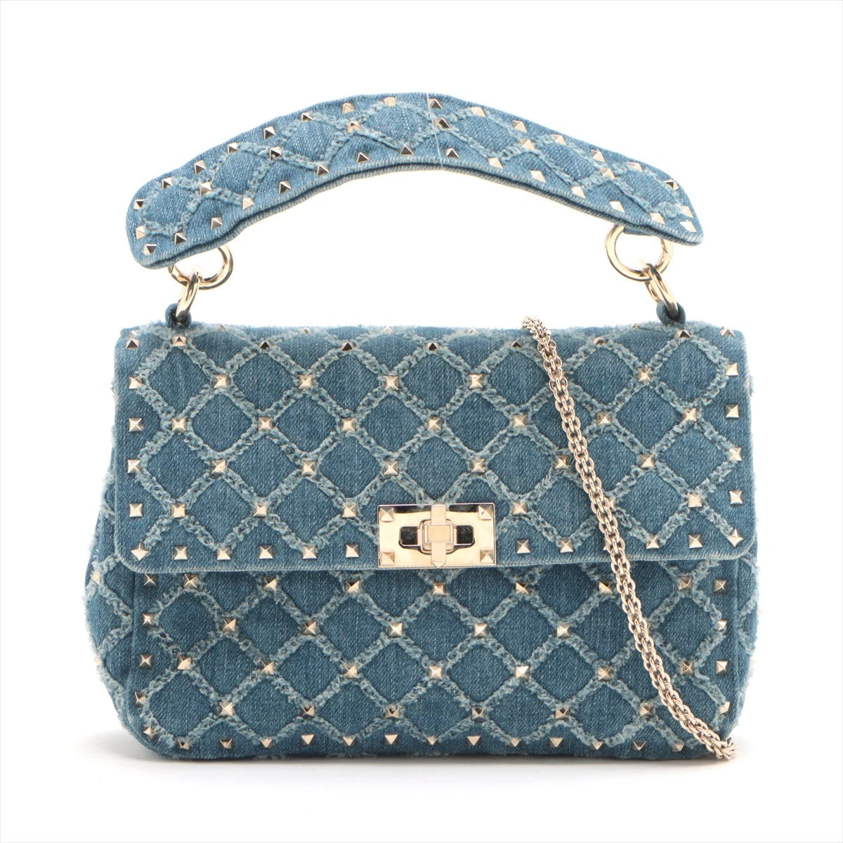 ヴァレンティノガラヴァーニ ロックスタッズ デニム 2WAY