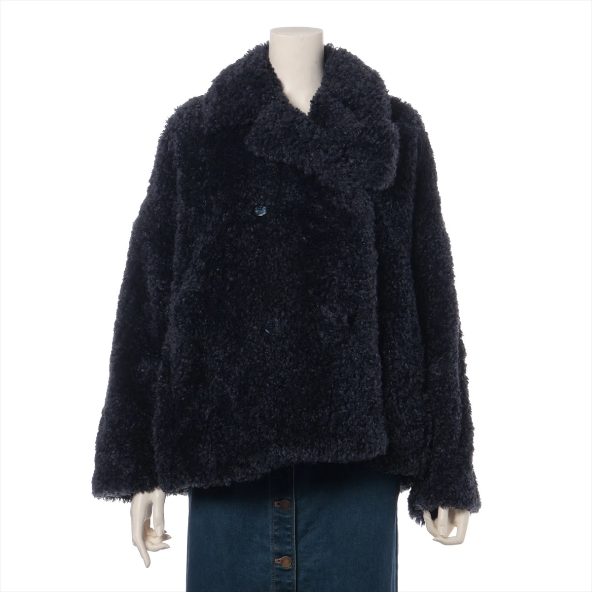 マッキントッシュ　レディース　コート　ネイビー　濃紺　M レディース ハンビー ショートコート – Mackintosh