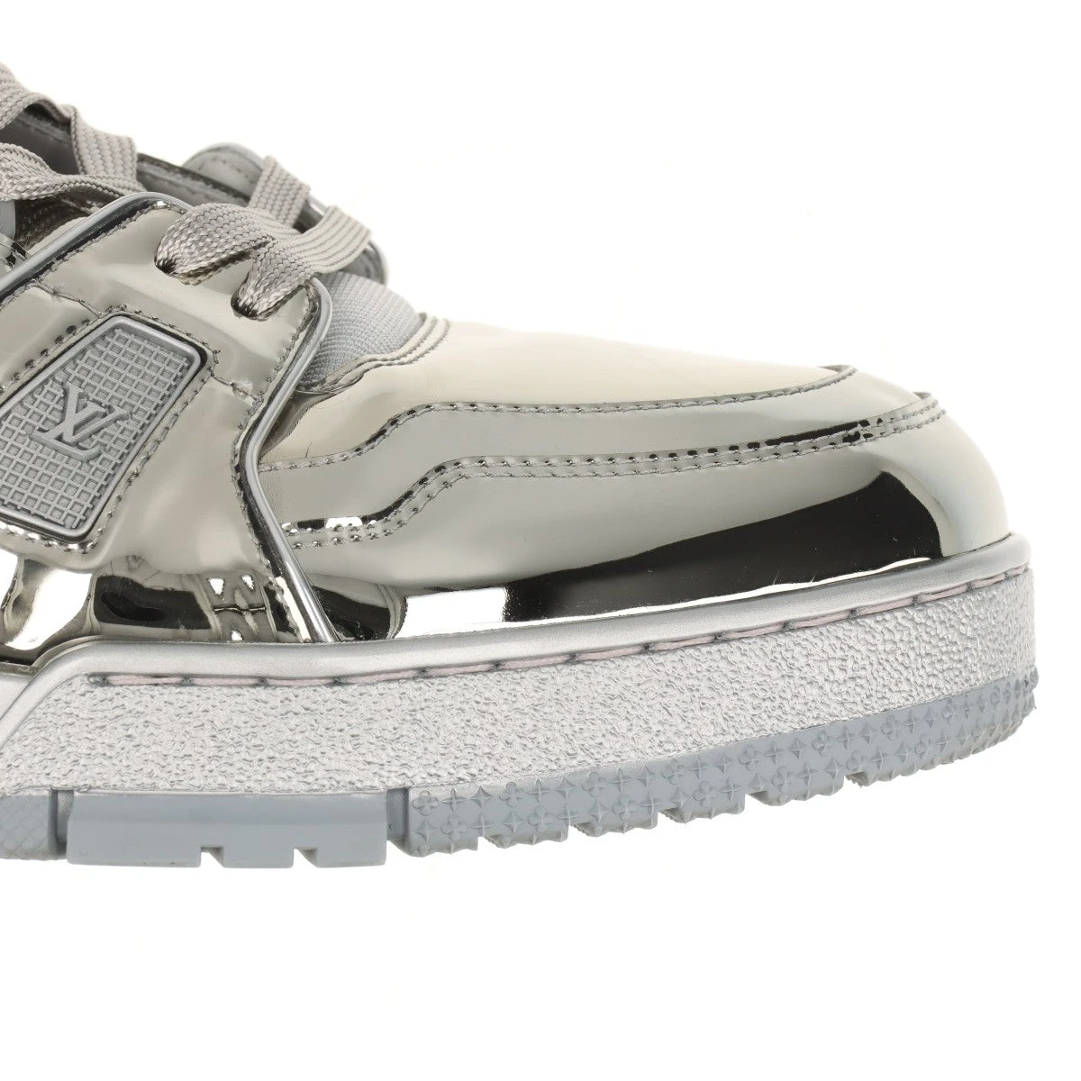 メンズ*LV*トレーナースニーカー ホワイト×グレーミックス LOUIS VUITTON(ルイヴィトン) 23AW Lv Trainer 2 Sneaker 