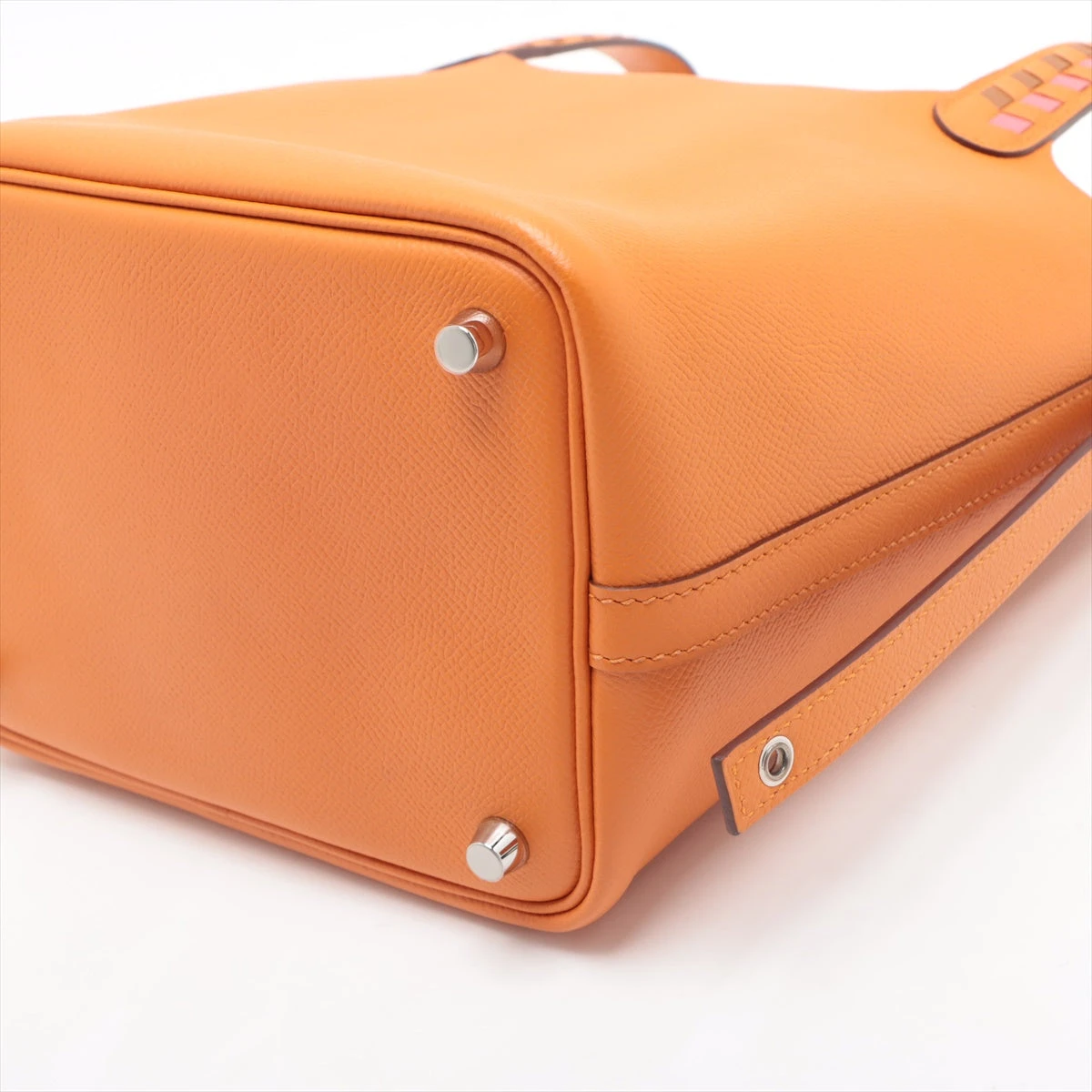 HERMES エルメス　ピコタンロックPM トレサージュ　アプリコット　オレンジ エルメス ピコタンロック18 PM トレサージュ ヴォーエプソン