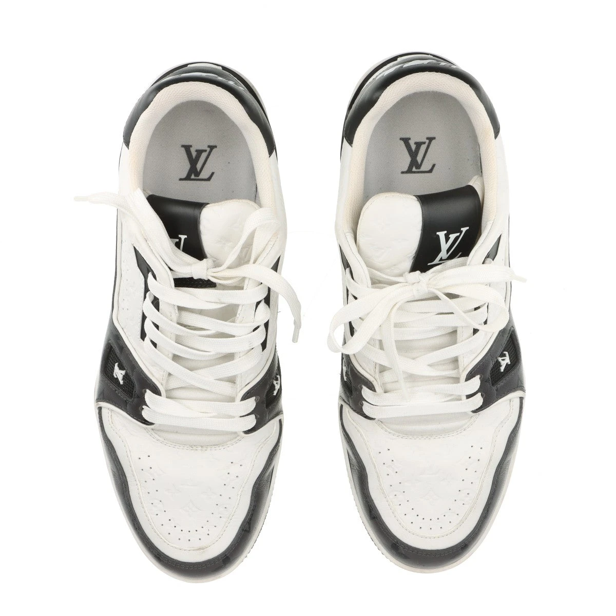 ヴィトン LVトレイナーライン 23年 レザー スニーカー 8 メンズ