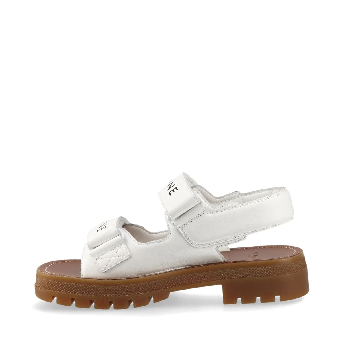 CELINE Jewel レザーサンダル CELINE セリーヌ 354412276C.38AB プラットフォーム ロゴ