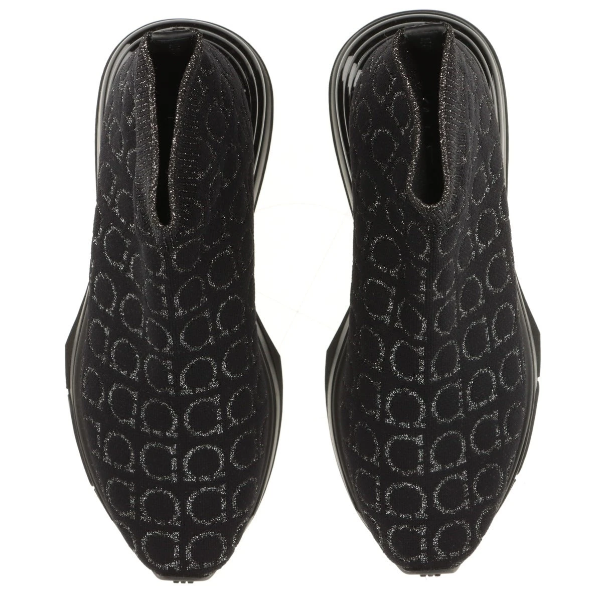 フェラガモ ガンチーニ ニット ソックススニーカー 5.5C レディース