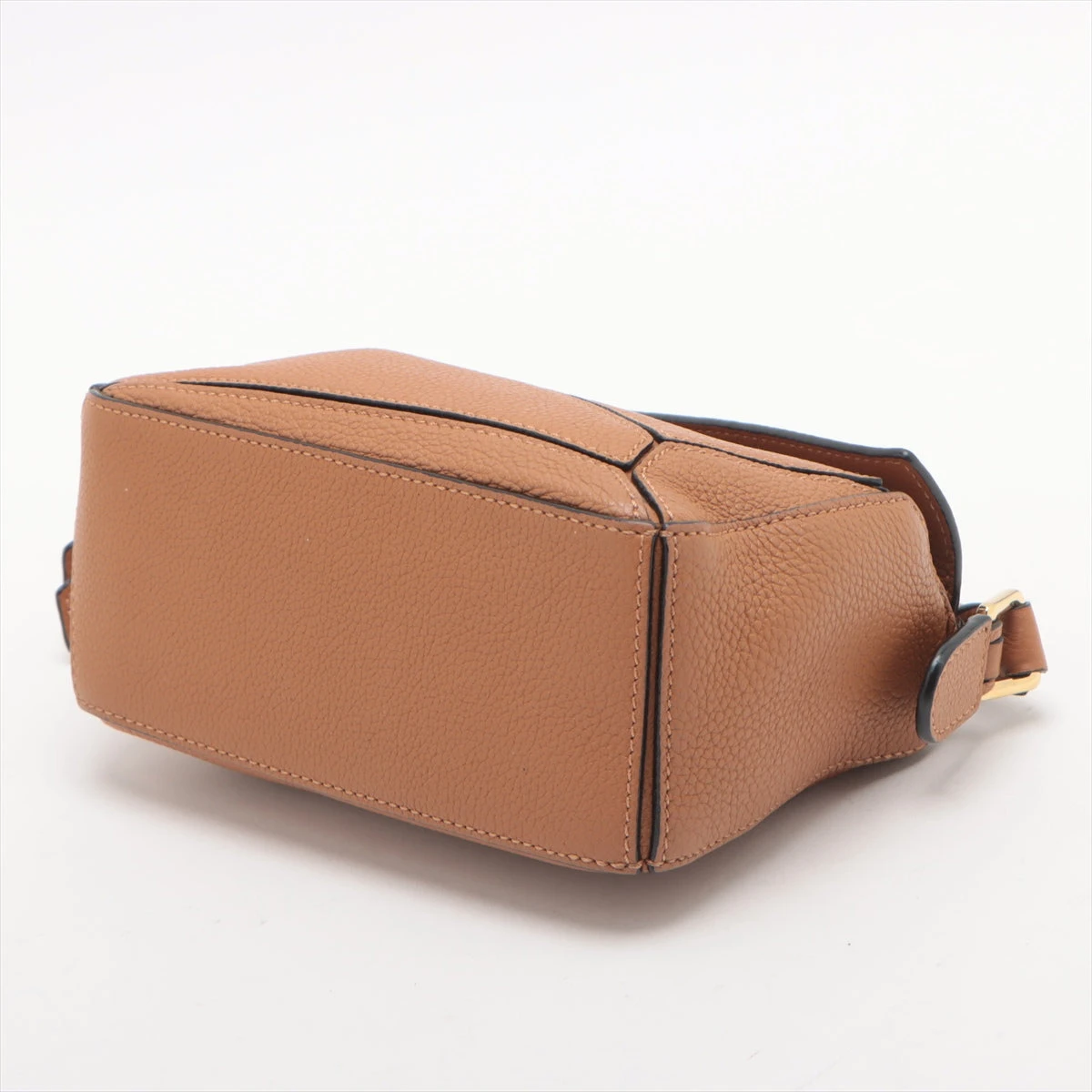 現行品✨新品級✨ロエベ パズルバッグ ミニ ブラウン 2WAYハンドバッグ タン ロエベ LOEWE パズルバッグ ミニ ブラウン ショルダーバッグ