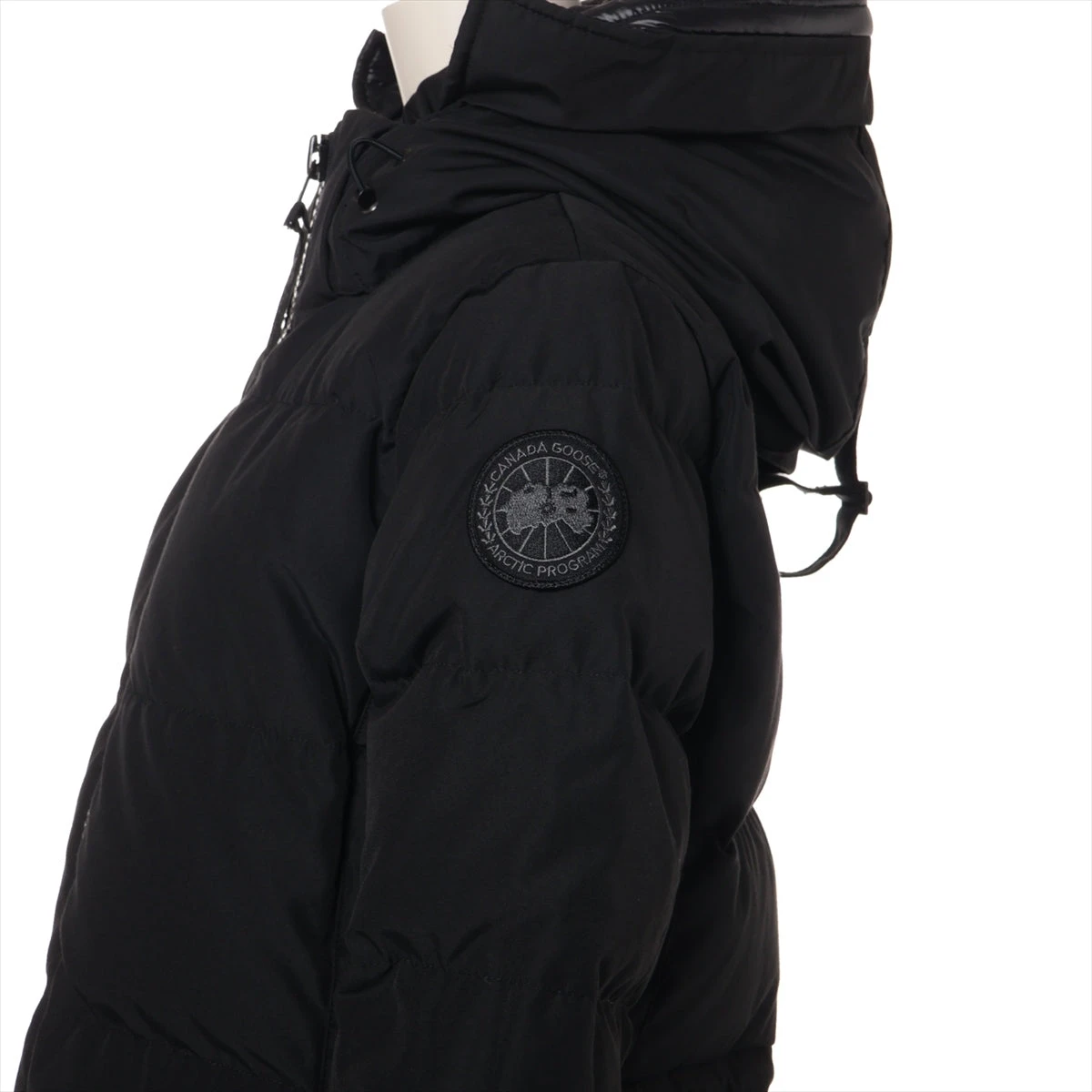 CANADA GOOSE◆ダウンジャケット/S/ポリエステル/BLK/無地/3426MA CANADA GOOSE＞SHELBURNE PARKA BLACK LABELダウンジャケット