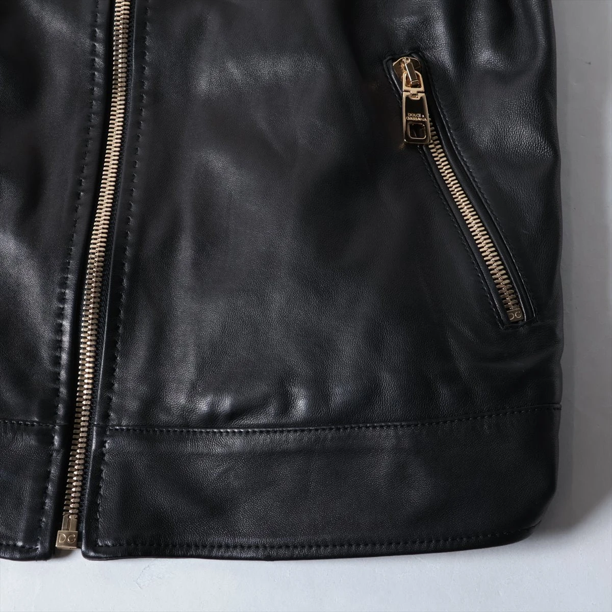 ドルチェ&ガッバーナ ジップ アップ ラム レザージャケット ブラック y2k 楽天市場】ドルチェ＆ガッバーナ DOLCE&GABBANA メンズ アウター