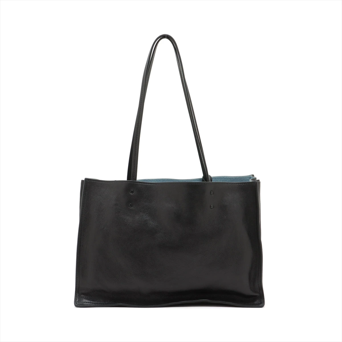 ブラックトートバッグ トートバッグ03 BOX 黒 / 8号帆布 | aoya bags | シンプルで少し