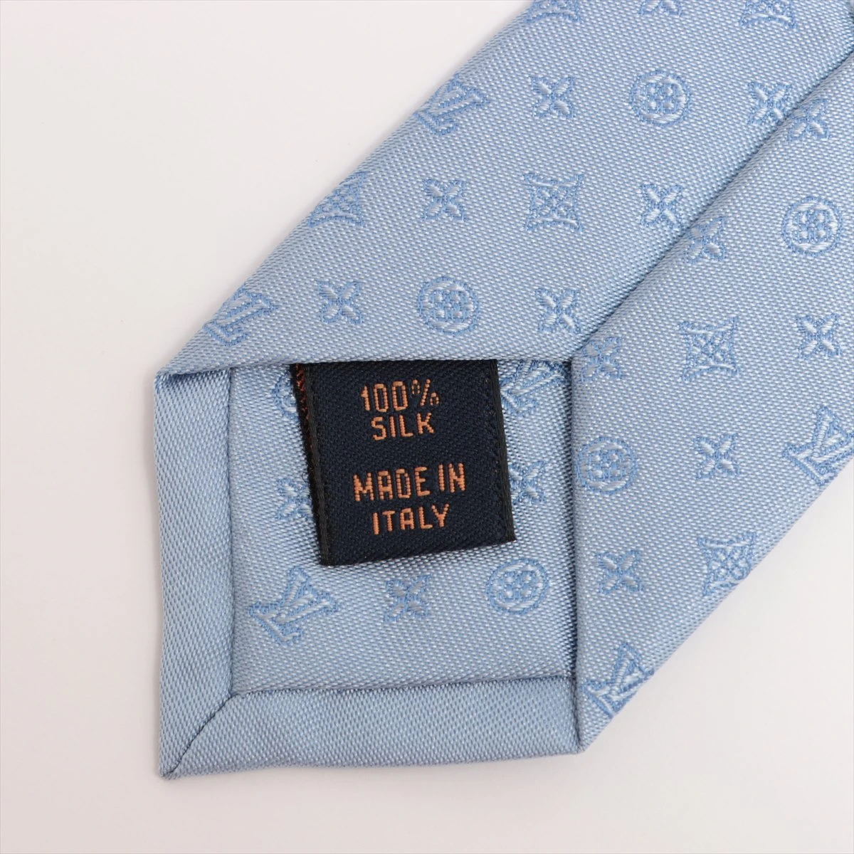 ヴィトン クラヴァット モノグラム アジュール MR0261 ネクタイ シルク