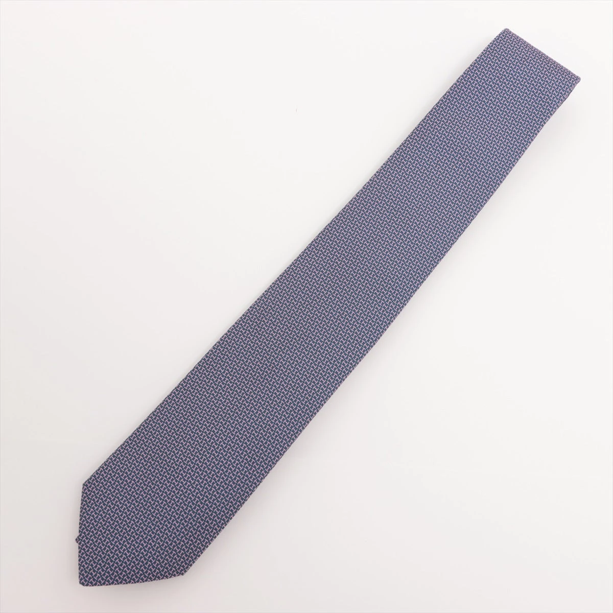 エルメス　ネクタイ エルメス ネクタイ シルク パープル NP035718｜中古ブランド品
