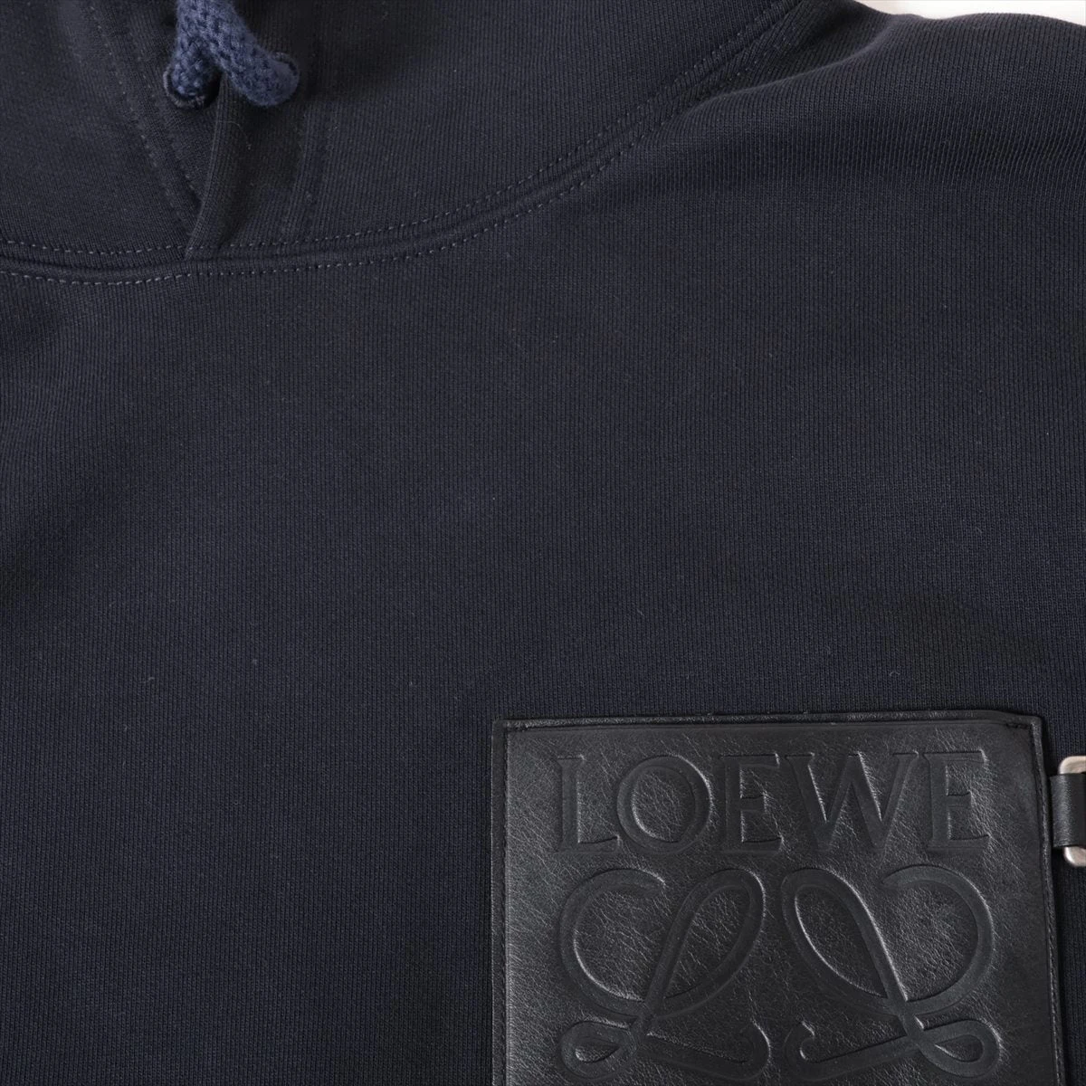 ロエベ アナグラム コットン パーカー M メンズ ブラック H526Y25J12