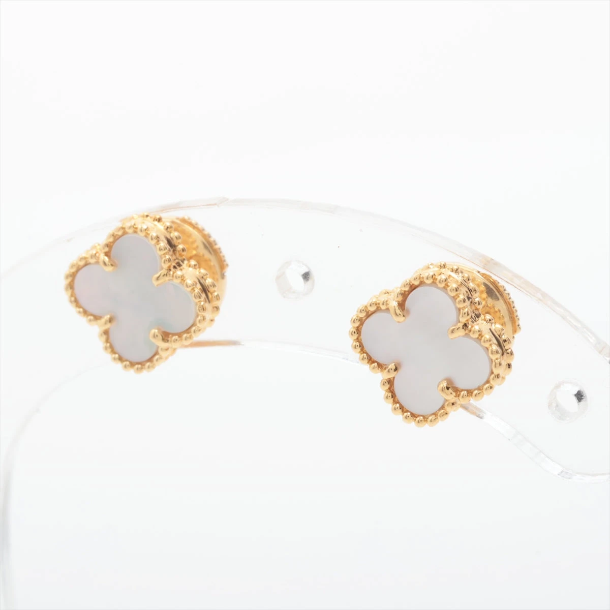 ヴァンクリーフ&アーペル スウィートアルハンブラ ピアス YG