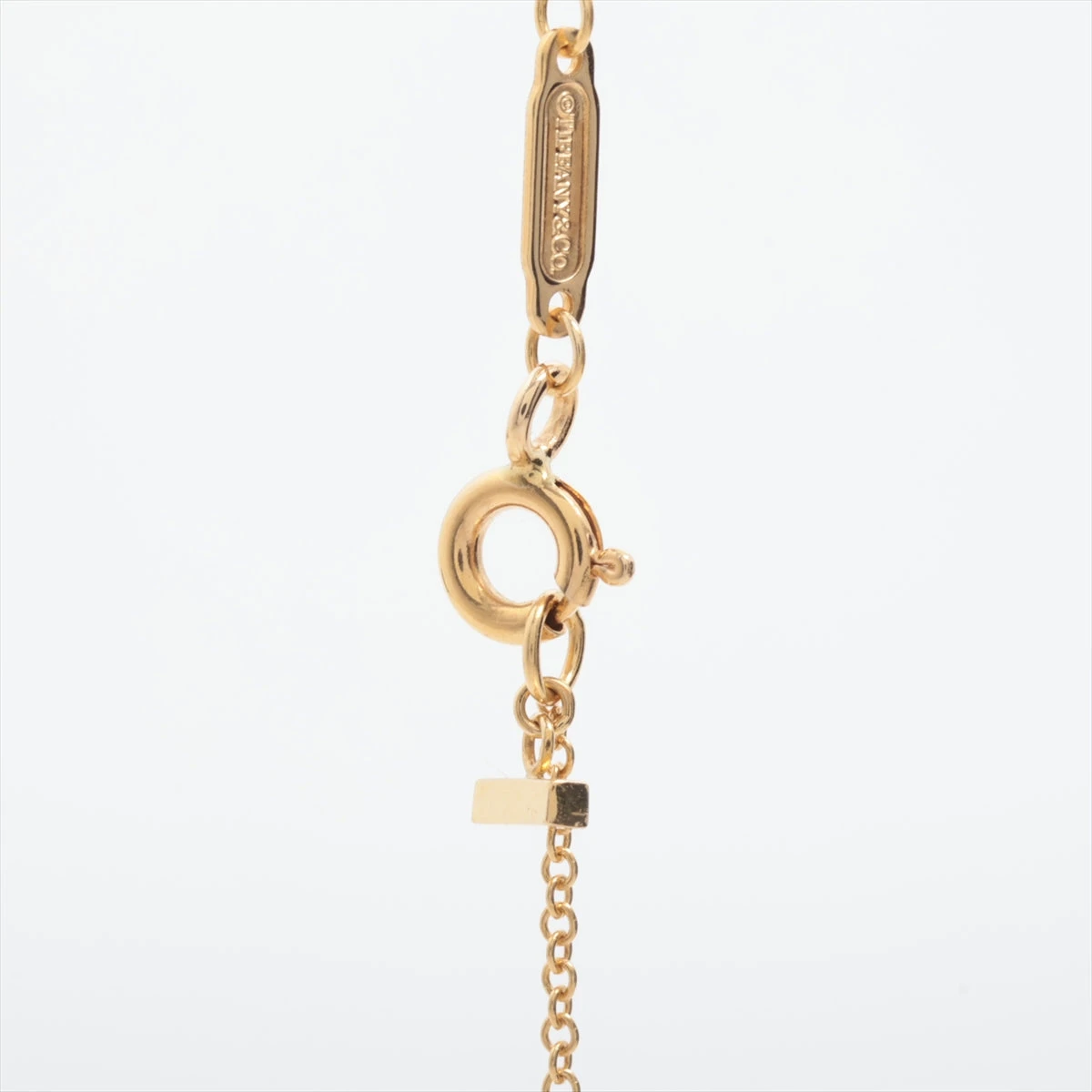 ティファニー Tスマイル スモール ネックレス 750(YG) 2.9g A3293344