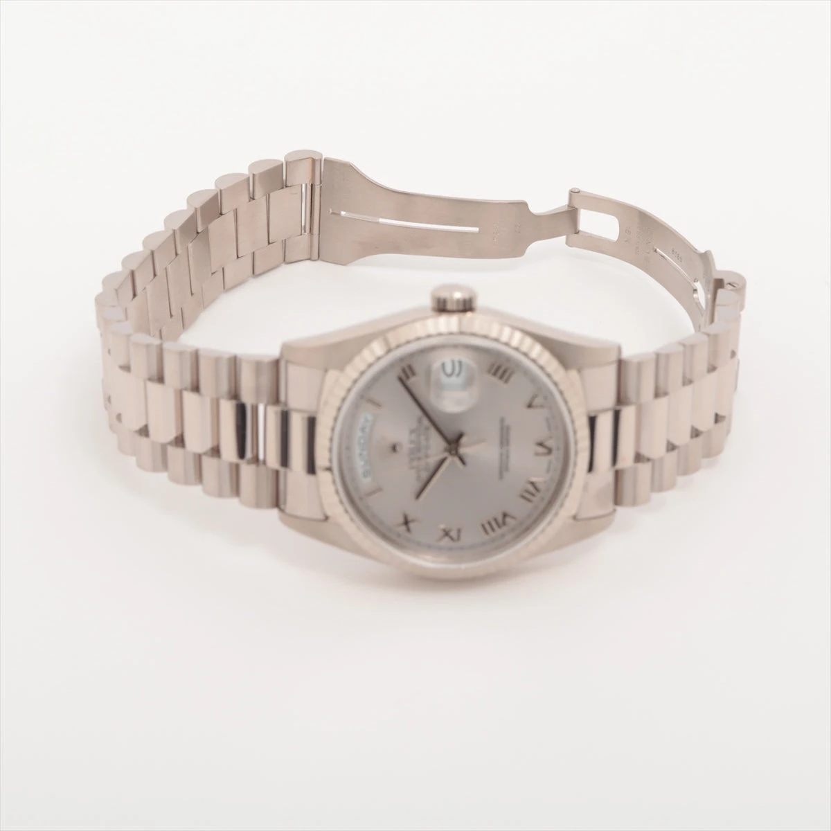 パラフィンパック★ ロレックス Daydate 18239 Black MOP Roman Dial Sir-T（DR-20