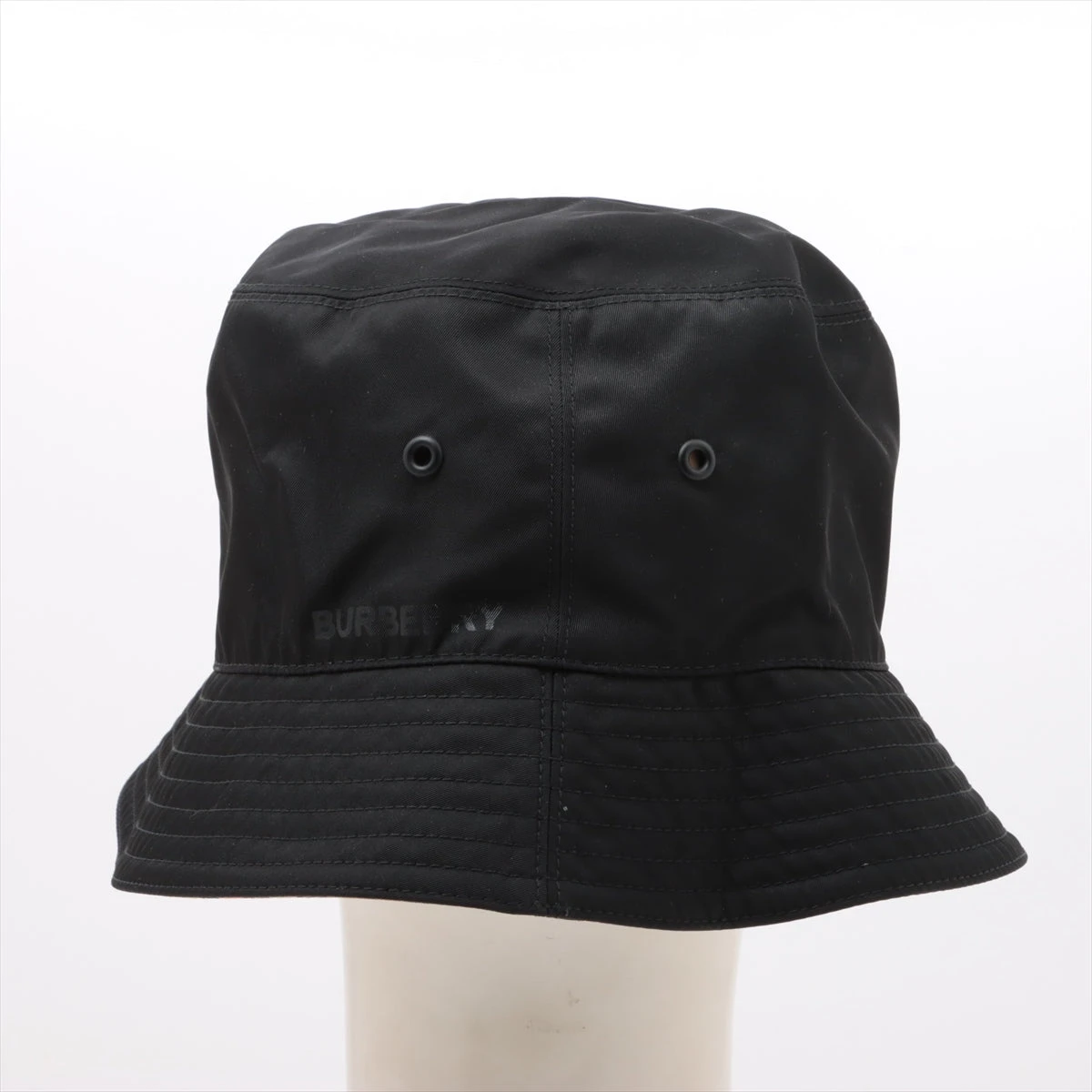 Burberry リバーシブルバケットハット 黒 XL 送ら