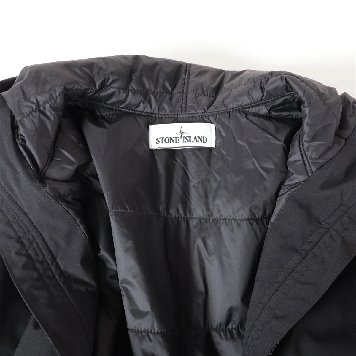 ストーンアイランド ポリエステル ジャケット S メンズ ブラック