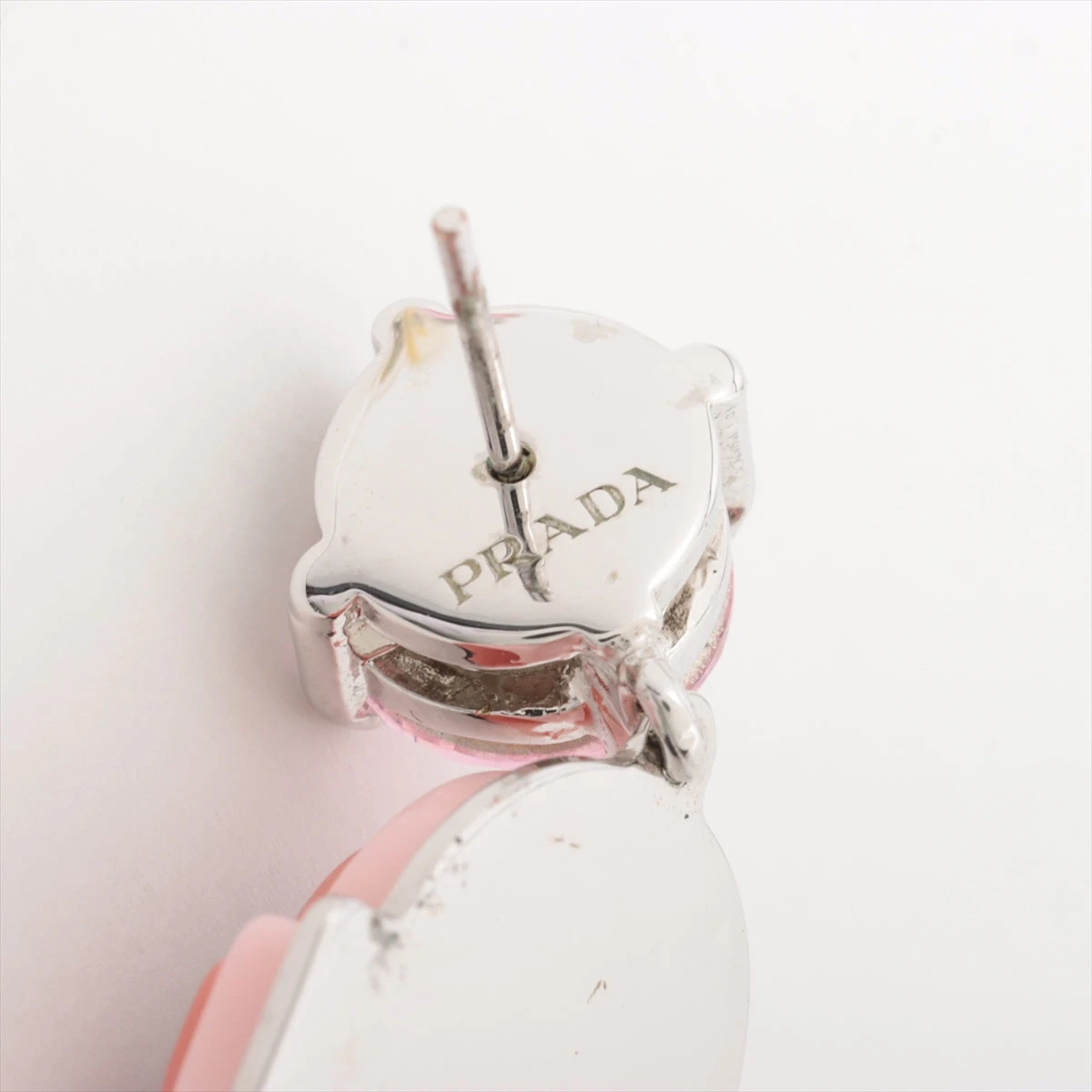 両耳用☆PRADA☆プラダメタル ピアス ゴールド メタル ピアス | PRADA