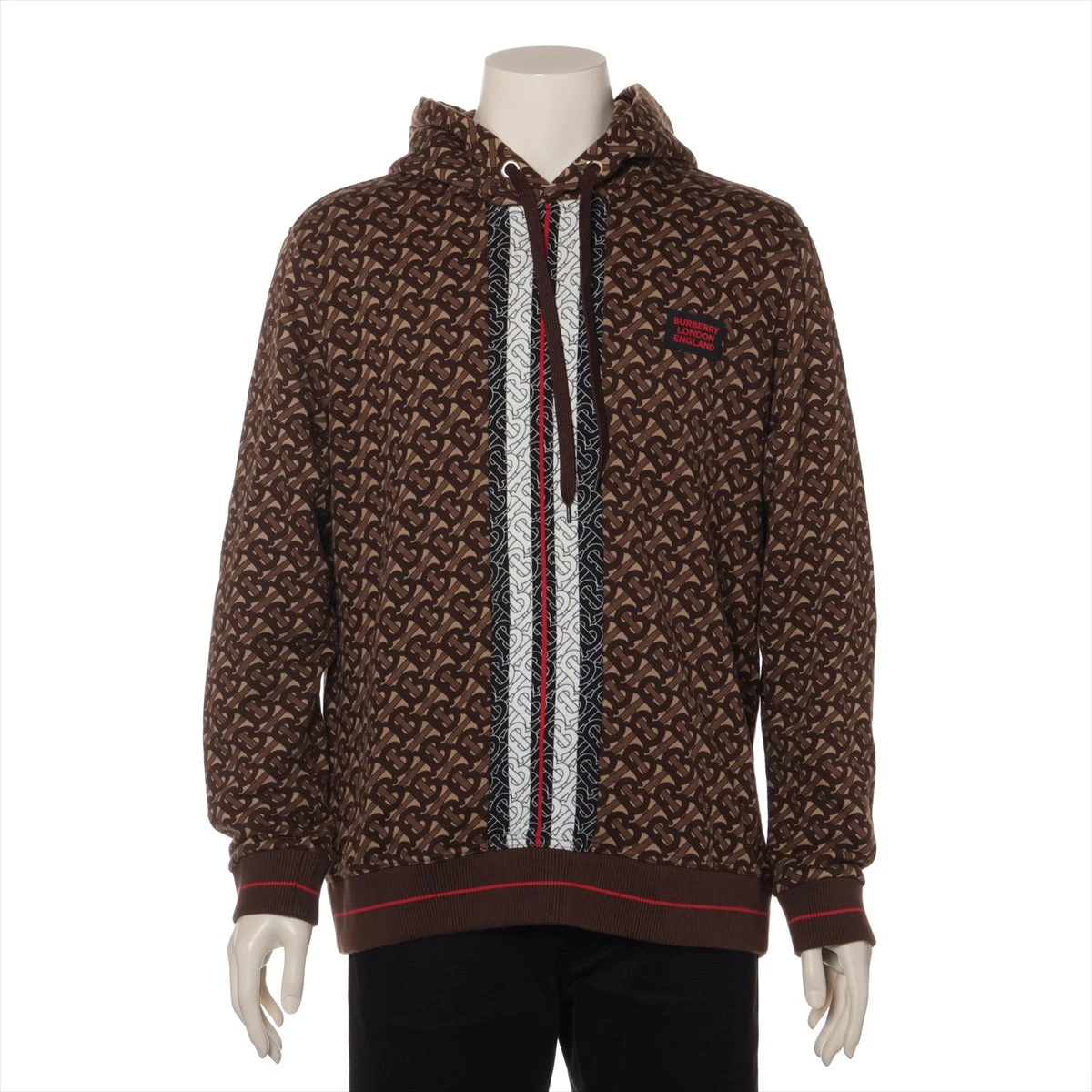 現行 希少モデル BURBERRY LONDON ロゴ柄 ポロシャツ M TB 現行 希少モデル BURBERRY LONDON ロゴ柄 ポロシャツ M TB