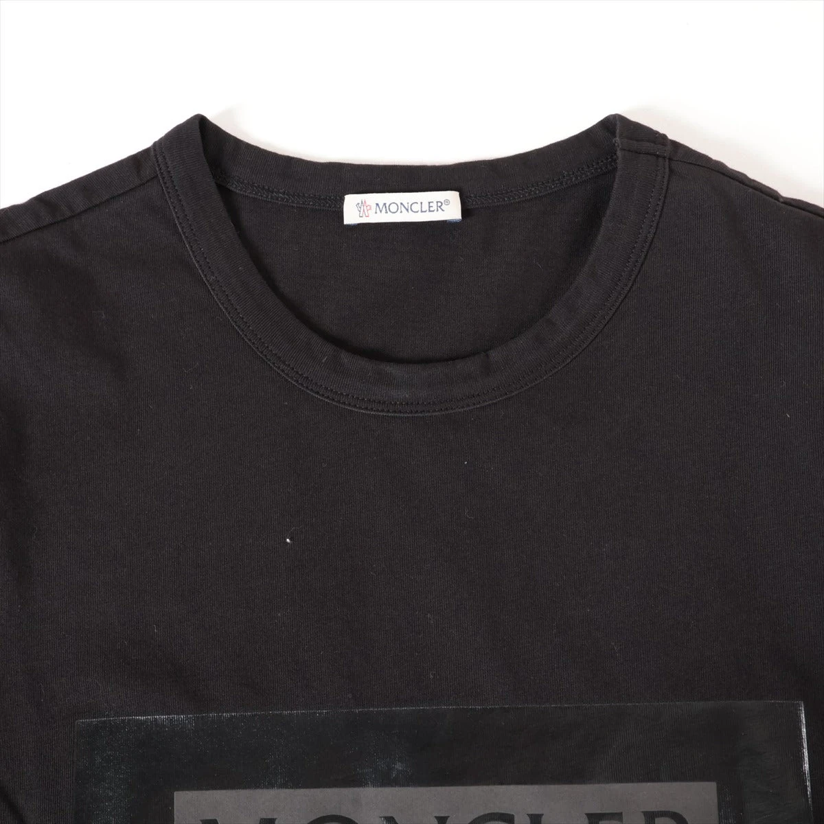 モンクレール 20年 コットン Tシャツ M メンズ ブラック F20918C79710 