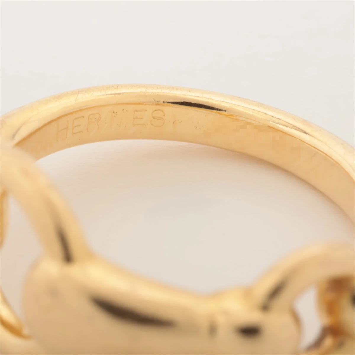 HERMES エルメス ホースビット リング YG 750 61525 HERMES エルメス ホースビット リング YG 750 61525（エルメス