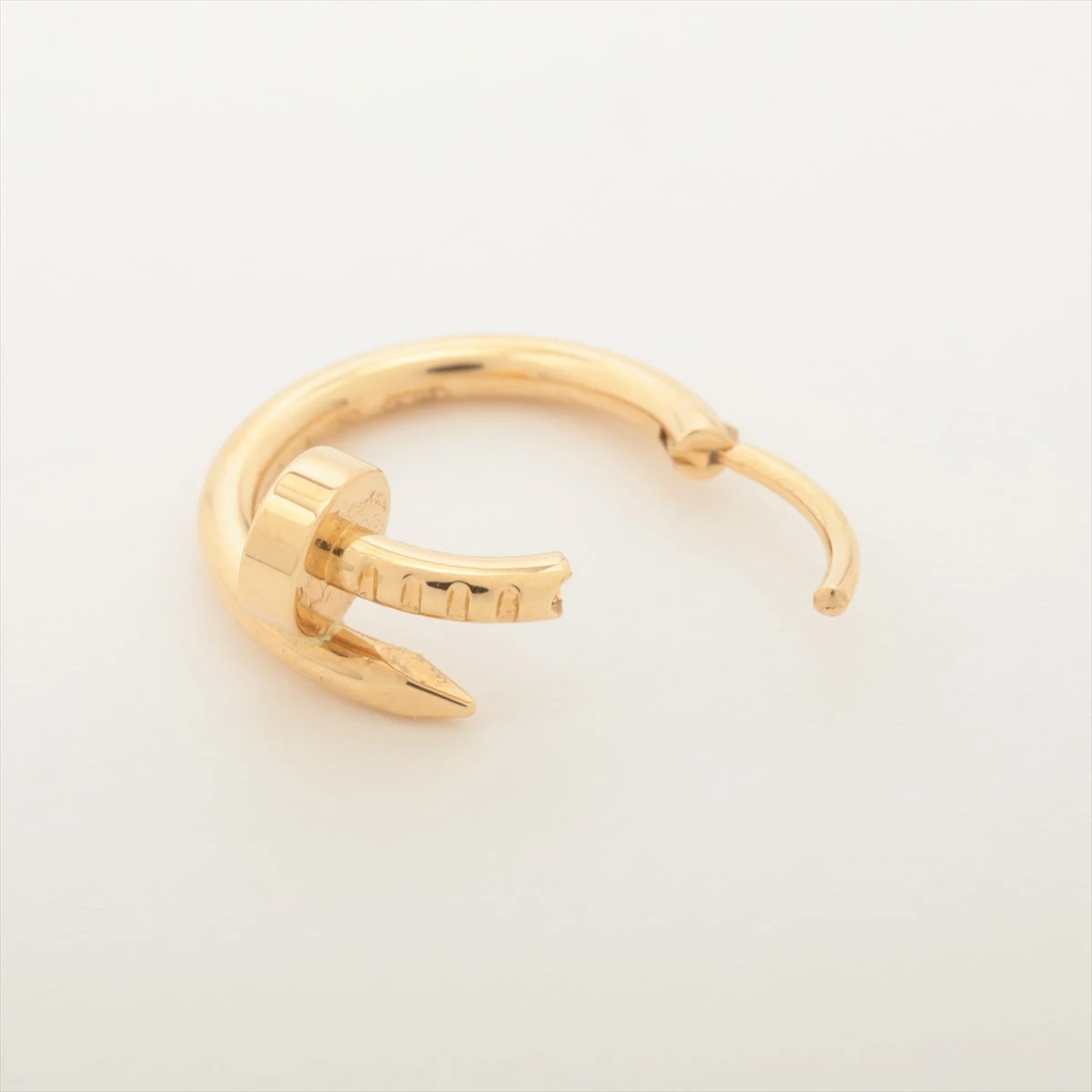 カルティエ ジュストアンクル ピアス YG 美品 カルティエ YGピアス ジュストアンクル ミニ｜ブランド買取なら