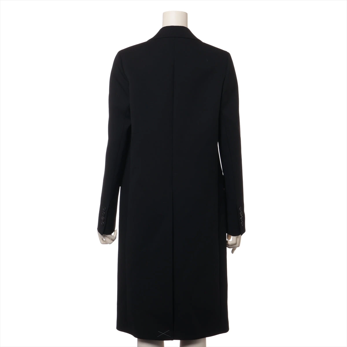 ⭐️極美品⭐️プラダ　チェスターコート　リナイロン　バージンウール　黒　L ウールダブルロングコート / Wool Double Long Coat（チェスター