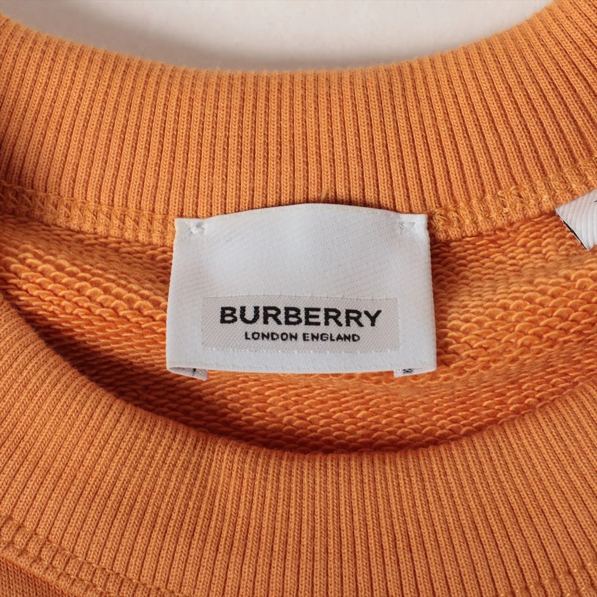 burberry of London スウェット トレーナー オレンジ Sサイズ