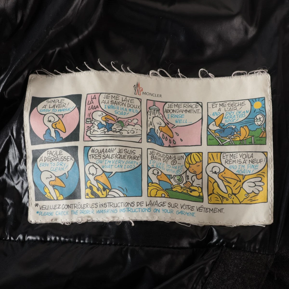 モンクレール CIGALE ウール ダウンジャケット 00 レディース ブラック  