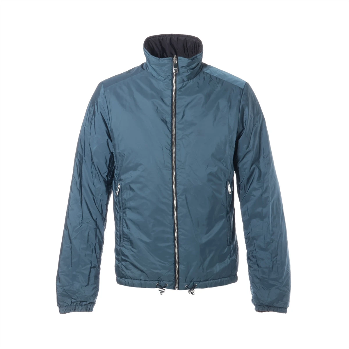 プラダ トライアングルロゴ 20年 ナイロン 中綿ジャケット 48 メンズ