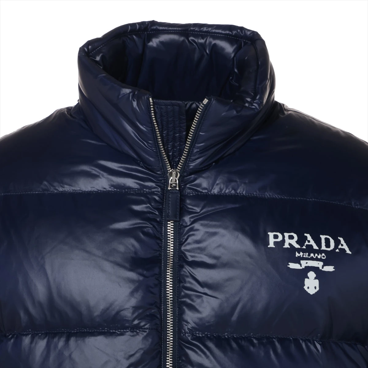 PRADA MILANO ネイビー ダウンジャケット