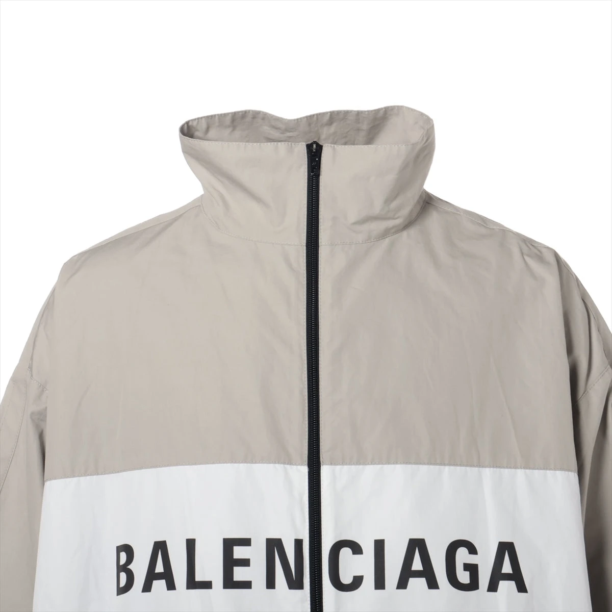 BALENCIAGA ベージュ トラックジャケット BALENCIAGA バレンシアガ 22AW Oversized Tracksuit Jacket