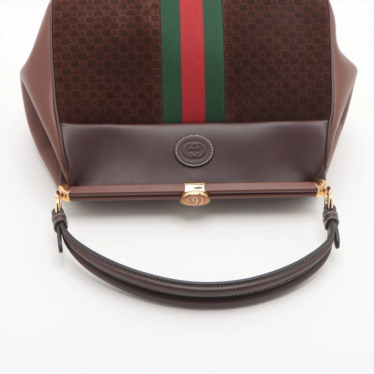 グッチ オフィディア レザー×スエード 2WAYショルダーバッグ グッチ オフィディア レザー×スエード 2WAYショルダーバッグ