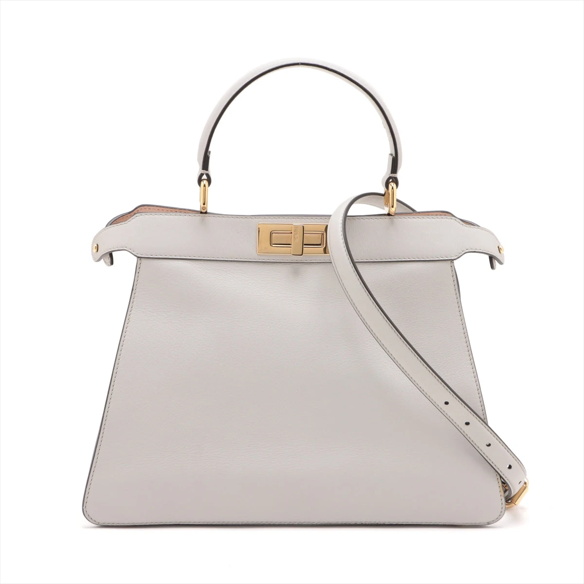 フェンディ ピーカブー アイシーユー ミディアム レザー 2WAY  