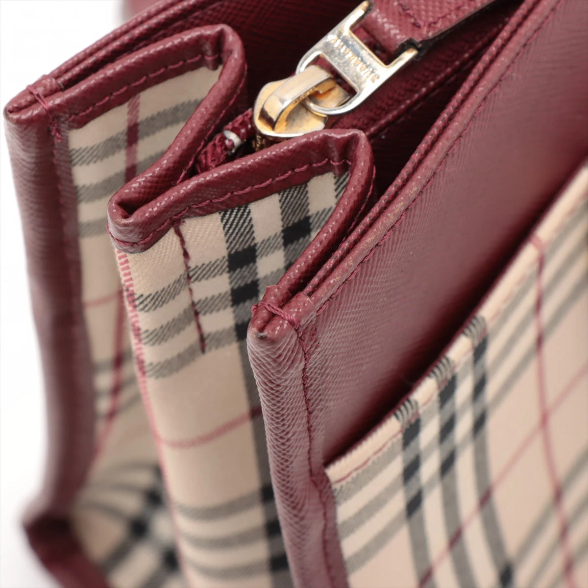 バーバリー　ノバチェック　ロゴ型押し　キャンバス レザー ハンド バッグ 楽天市場】【バッグ】BURBERRY バーバリー ノバチェック