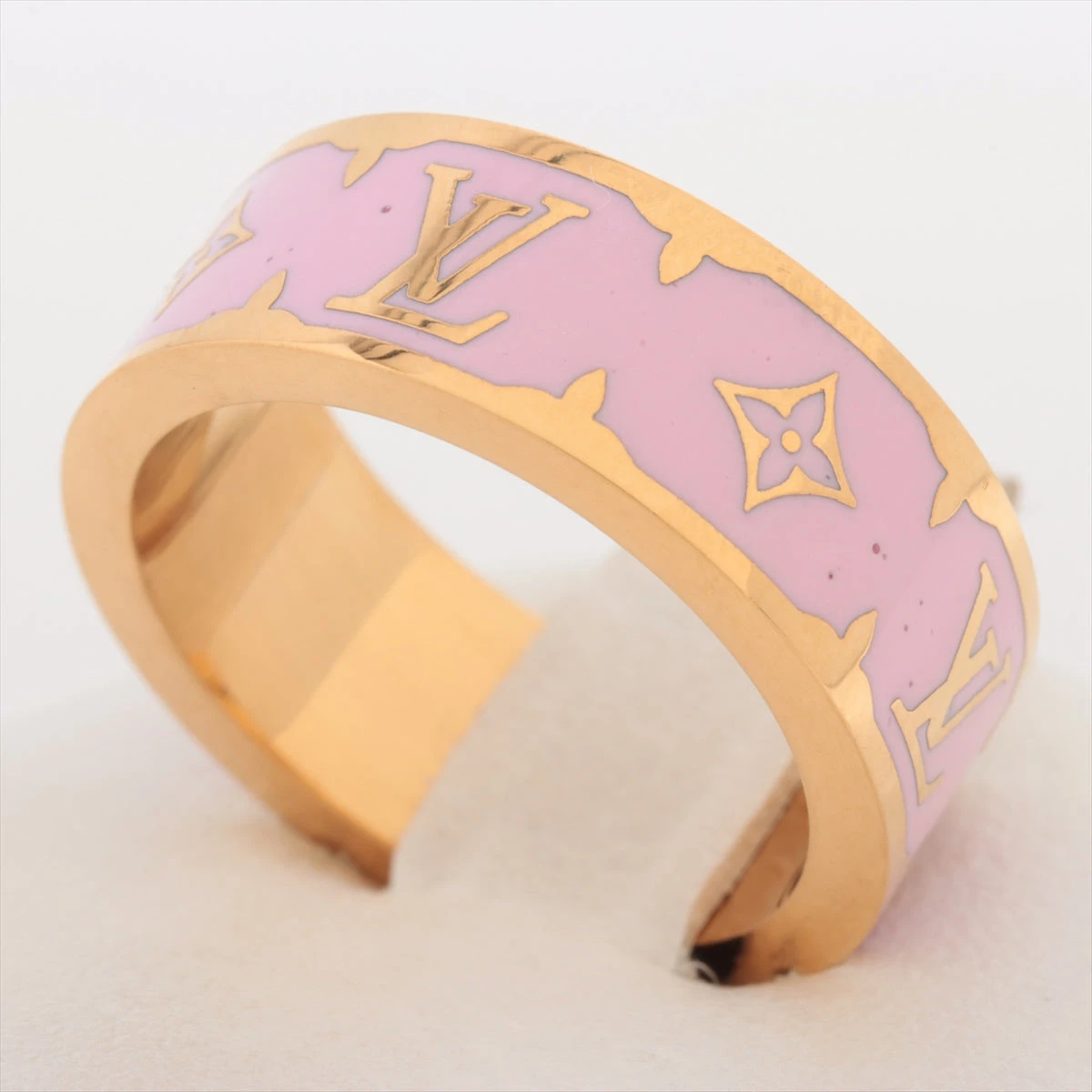 今期の新作!!【LOUIS VUITTON】リングナノグラムエナメル ヴィトン リング ナノグラム エナメル OB2244 リング M GP