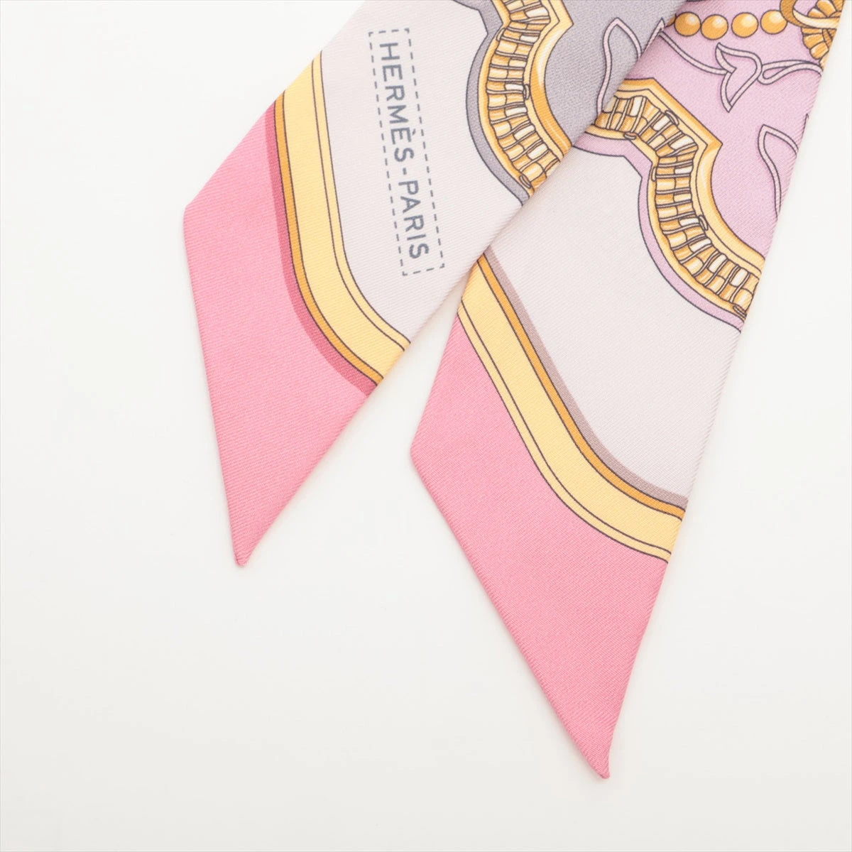 HERMES エルメス ツイリー GRAND APPARAT アイボリー マリン