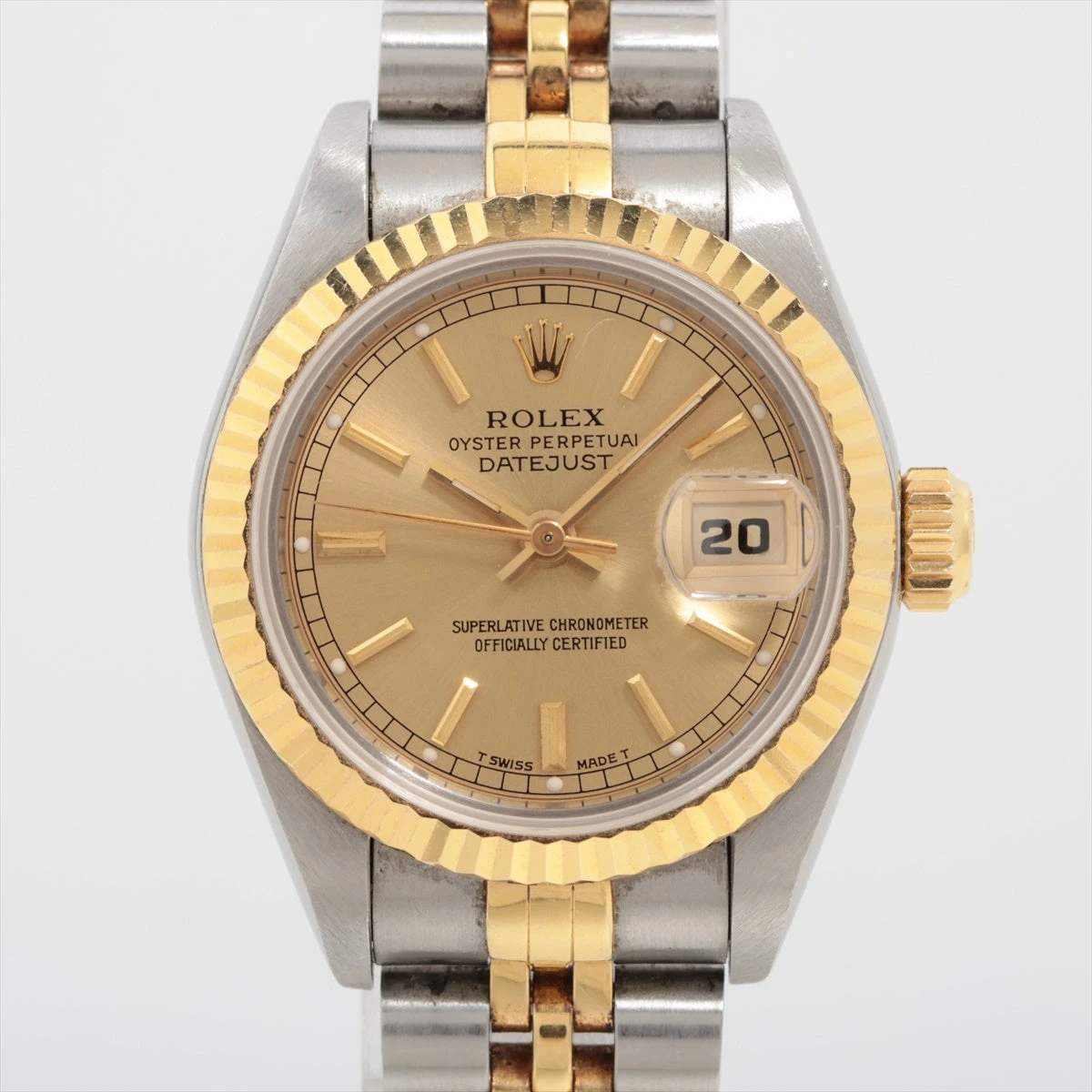 ロレックス ROLEX デイトジャスト 68273 腕時計 SS YG 自動巻き