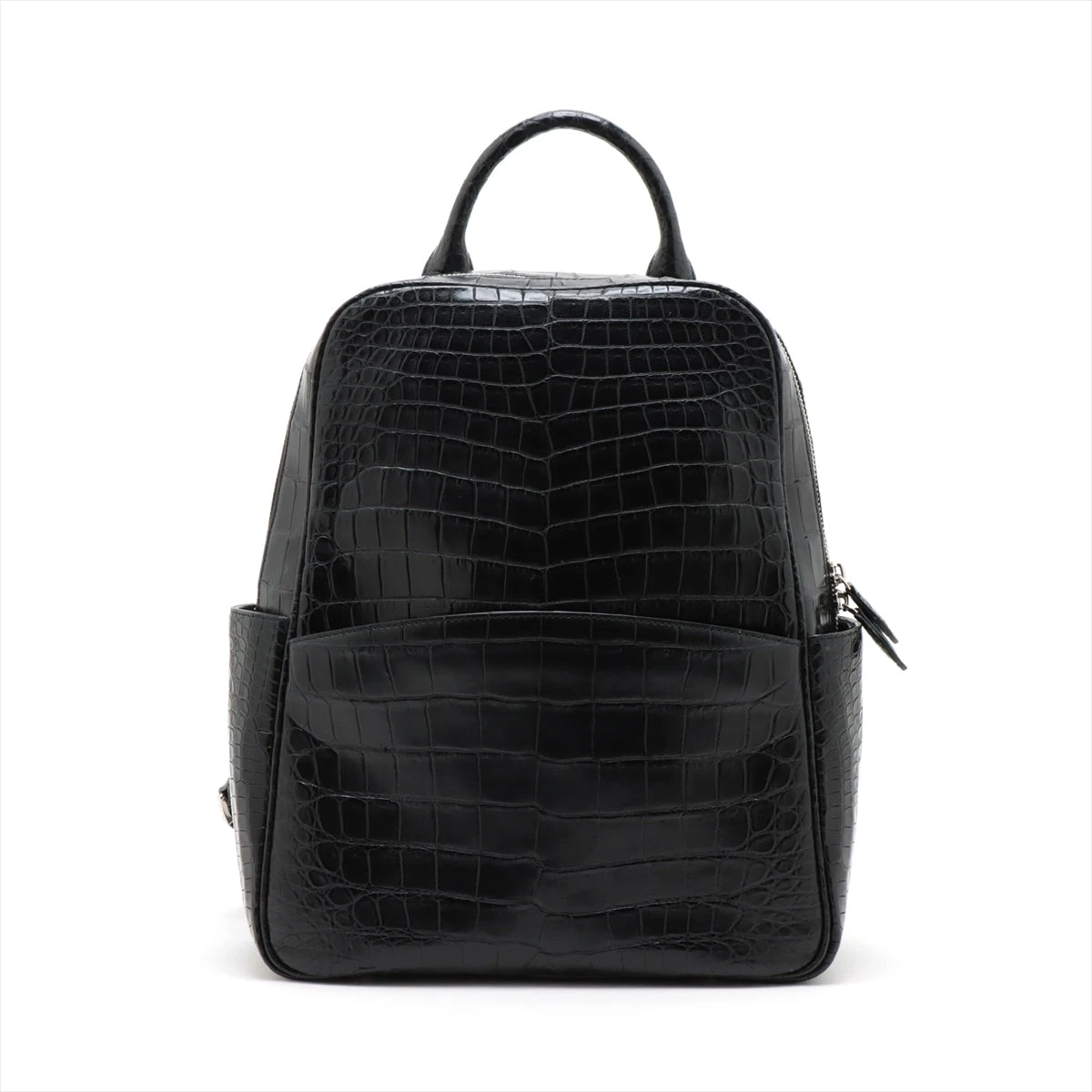 JRA クロコ バックパック/リュック ブラック A3298328｜中古ブランド品