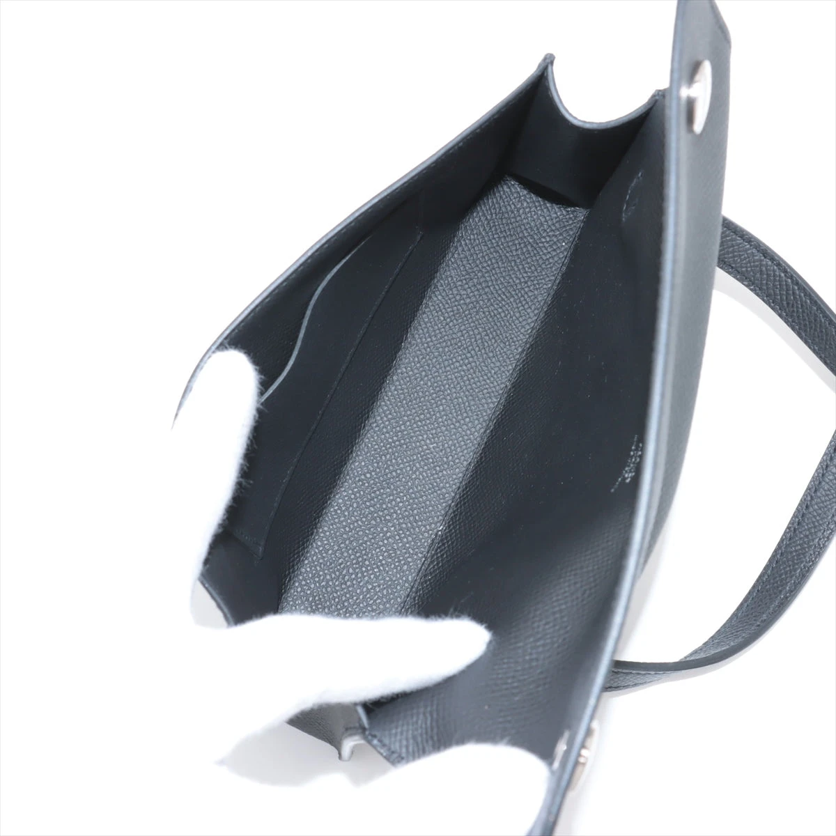 エルメス エルメスナップ トゥーゴー ヴォーエプソン ブラック