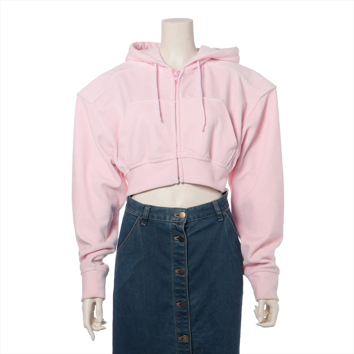 アレキサンダーワン コットン×ポリエステル パーカー XS レディース