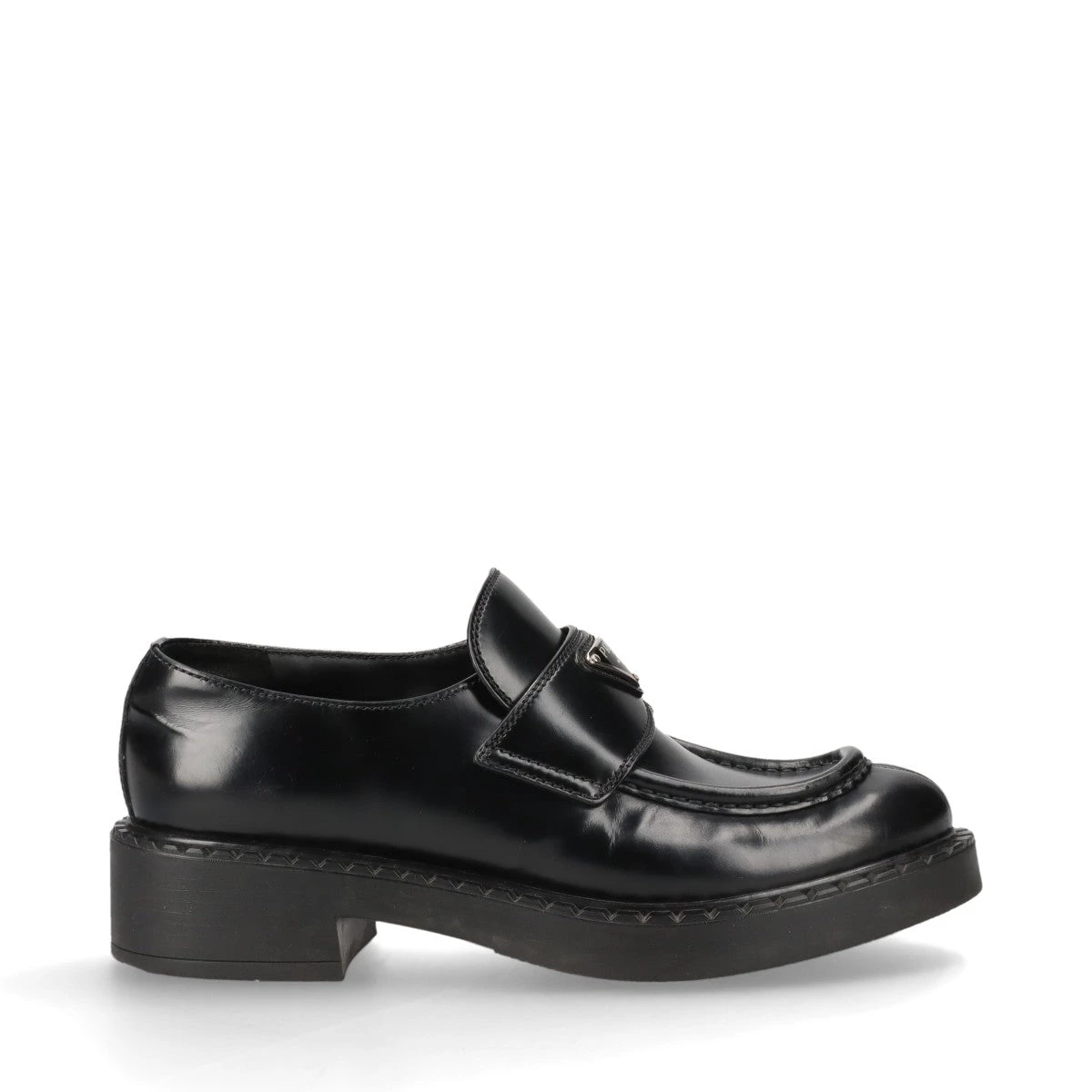 PRADA プラダ ローファー シューズ 靴 レディース ♯37ハーフ