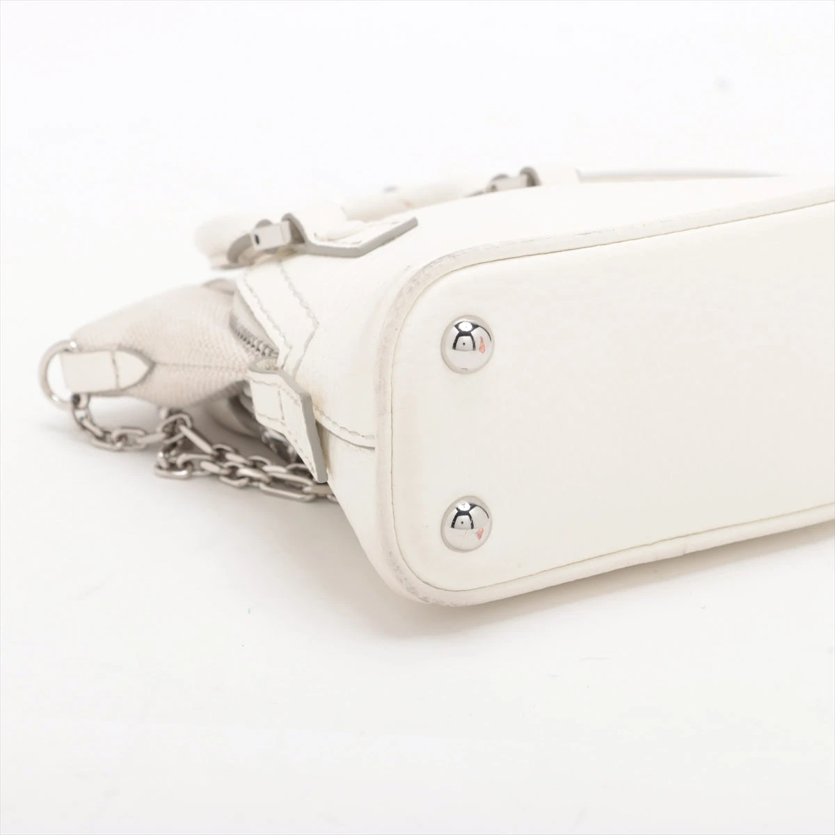 メゾンマルジェラ 5AC ベビー キャンバス×レザー 2WAYハンドバッグ