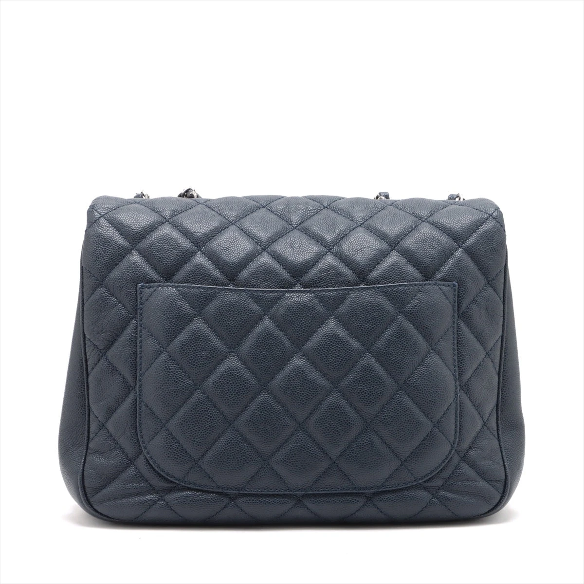 最終値下げ中！CHANEL マトラッセ 20 キャビアスキン　シルバー金具 シャネル ミニマトラッセ20 ブラック キャビアスキン シルバー