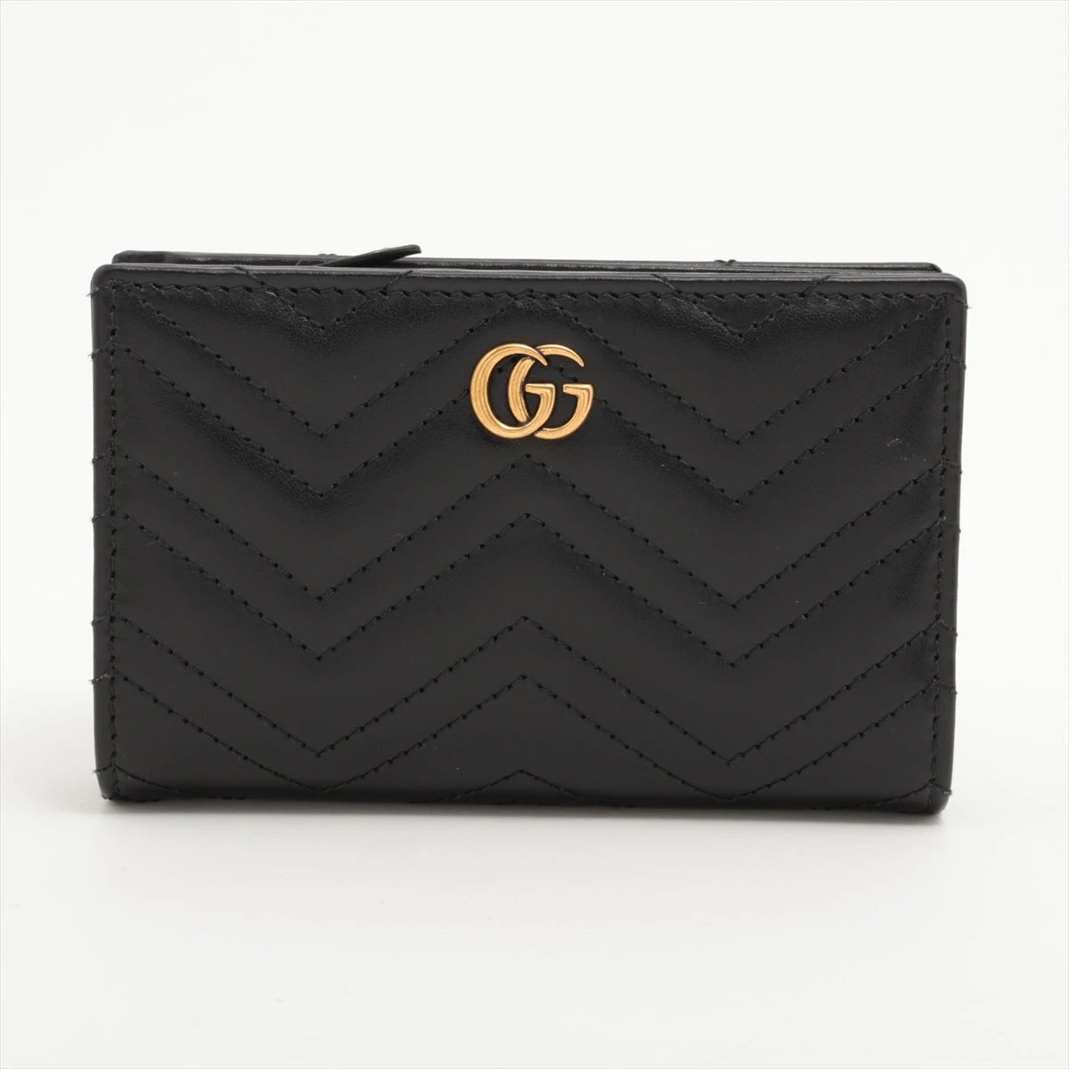 ◇グッチ◇781583/レザー/GGマーモント/二つ折り財布/ブランド