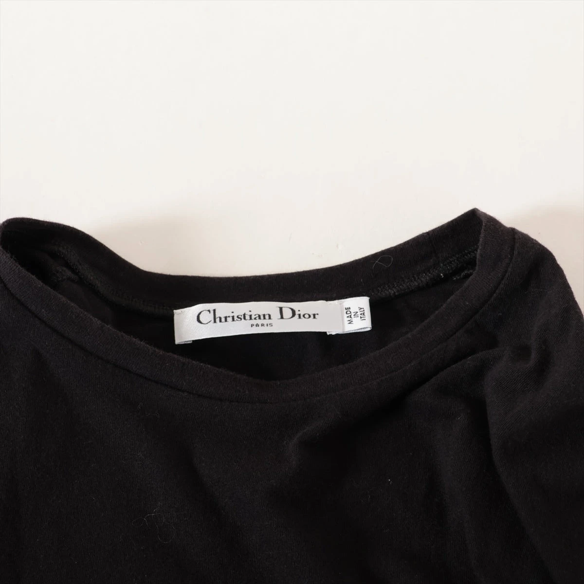 クリスチャンディオール 18年 コットン×リネン Tシャツ XS